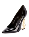 SAINT LAURENT 110MM OPYUM PATENT YSL-HEEL PUMPS,PROD215610170