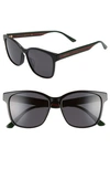 GUCCI 56MM SUNGLASSES,GG0417SK001M