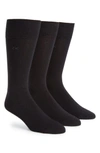Calvin Klein Assorted 3-pack Socks In Black