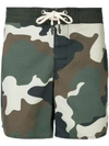 THE UPSIDE MILITARY PRINTED SHORTS