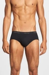 Calvin Klein 4-pack Low Rise Briefs In Black