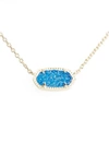 Kendra Scott Elisa Pendant Necklace In Gold Filigree