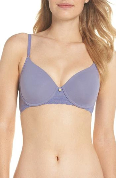 Natori Bliss Perfection Underwire Contour Bra In Olive