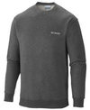 Columbia Men's Big And Tall Hart Mountain Sweatshirt In Charcoal Heather