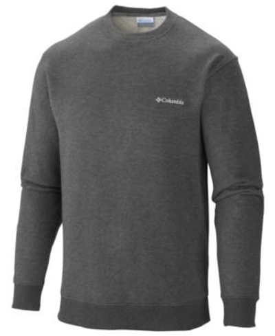 Columbia Men's Big And Tall Hart Mountain Sweatshirt In Charcoal Heather