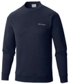 Columbia Hart Mountain Mens Crewneck Cozy Sweatshirt In Collegiate Navy
