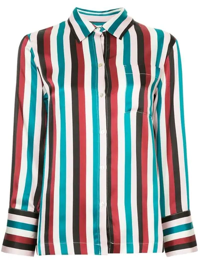 Asceno Striped Shirt - 多色 In Multicolour