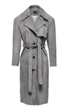 MAGDA BUTRYM MILES LEATHER CITY TRENCH COAT,1025192308MO