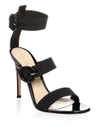 GIANVITO ROSSI Ankle Strap Leather Sandals,0400099493073