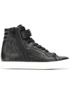 PIERRE HARDY PIERRE HARDY HI-TOP SNEAKERS - BLACK