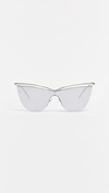 SAINT LAURENT SL 249 Metal Cat Eye Sunglasses