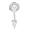 ANITA KO PEAR DIAMOND ORBIT SINGLE EARRING,14868145