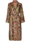 F.R.S FOR RESTLESS SLEEPERS FLORAL EMBROIDERED ROBE COAT