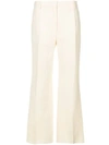 Valentino Flared Tailored Trousers In White