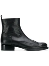 ANN DEMEULEMEESTER ANN DEMEULEMEESTER CLASSIC CHELSEA BOOTS - BLACK