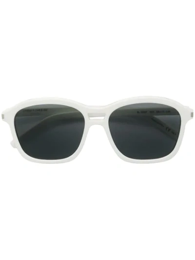 Saint Laurent Eyewear Sl25 Sunglasses - 白色 In White