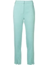 TIBI SLIM FIT TROUSERS