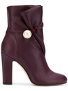 JIMMY CHOO BETHANIE 100 ANKLE BOOTS