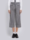 THOM BROWNE THOM BROWNE 绳绒条纹饰直筒长裤,FTC223A0414312856595