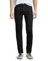 Frame Men's Jagger True Skinny Super-stretch Jeans In Noir