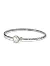 David Yurman Women's Châtelaine Bracelet With Pearls In Silver