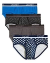 2(x)ist Men's 3+1 Bonus Pack Contour-pouch Briefs In Blue/gray Multi