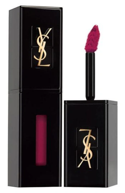 Saint Laurent Vinyl Cream Lip Stain Lipstick In 417 Beige Bounce