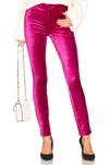 PAIGE Hoxton High Rise Ultra Skinny Velvet Pant,PAIG-WP70