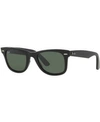 Ray Ban Standard Classic Wayfarer 50mm Polarized Sunglasses - Black Polarized In Tortoise/green