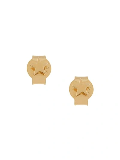 Meadowlark Star Micro Stud Earrings In Metallic