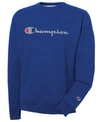 CHAMPION MEN'S POWERBLEND FLEECE LOGO SWEATSHIRT