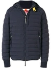 PARAJUMPERS PARAJUMPERS FITTED PUFFER JACKET - BLUE