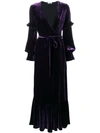 RAQUEL DINIZ TIE WAIST GOWN