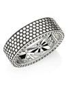 JOHN HARDY DOT STERLING SILVER CUFF BRACELET,0400097598547