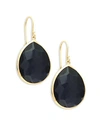 IPPOLITA Amethyst 18K Yellow Gold Teardrop Earrings,0400099865307