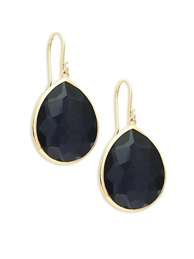 Ippolita Amethyst 18k Yellow Gold Teardrop Earrings