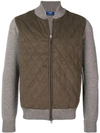 BARBA QUILTED BOMBER JACKET
