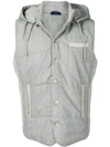 BARBA FITTED HOODED GILET