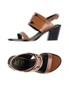 Roger Vivier Sandals In Brown