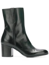 PANTANETTI SIDE ZIP ANKLE BOOTS