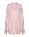 DANIELA PANCHERI Solid color shirts & blouses,38790309WS 4