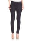 LAFAYETTE 148 PUNTO MILANO SUEDE-FRONT RIDING LEGGINGS,0400099724366