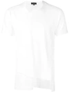 Comme Des Garçons Homme Deux Comme Des Garçons Homme Plus Asymmetric Short-sleeve T-shirt - White
