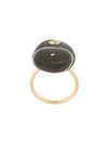 CVC STONES 18KT YELLOW GOLD CASTLE ROCK DIAMOND PEBBLE RING