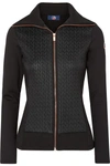 FUSALP MYRTILLE QUILTED SHELL AND STRETCH-JERSEY JACKET