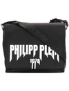 PHILIPP PLEIN LOGO MESSENGER BAG