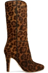 BROTHER VELLIES LEOPARD-PRINT CALF HAIR BOOTS