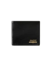 GUCCI LEATHER WALLET WITH GUCCI LOGO