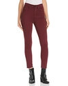 RAG & BONE RAG & BONE/JEAN HIGH-RISE ANKLE SKINNY JEANS IN BURGUNDY,W1566O163BUR