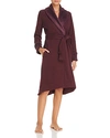 Ugg Duffield Ii Double-knit Fleece Robe In Port Heather